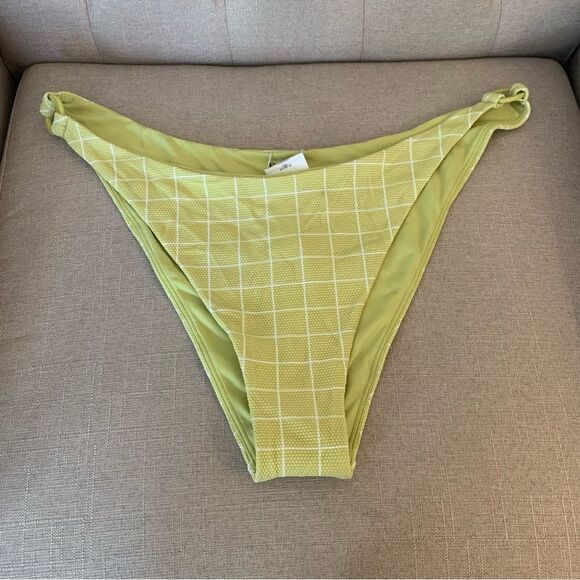 Roxy Women's Salty Shine High Leg Cheeky Bikini Bottom Size XXL - Picture 1 of 8